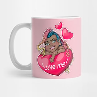 Reva Prisma in love emoji Mug